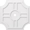Ekena Millwork Haus Architectural Grade PVC Contemporary Ceiling Medallion, 36"OD x 3"ID x 12"C x 1"P CMP36HS-03000 - alternate 1
